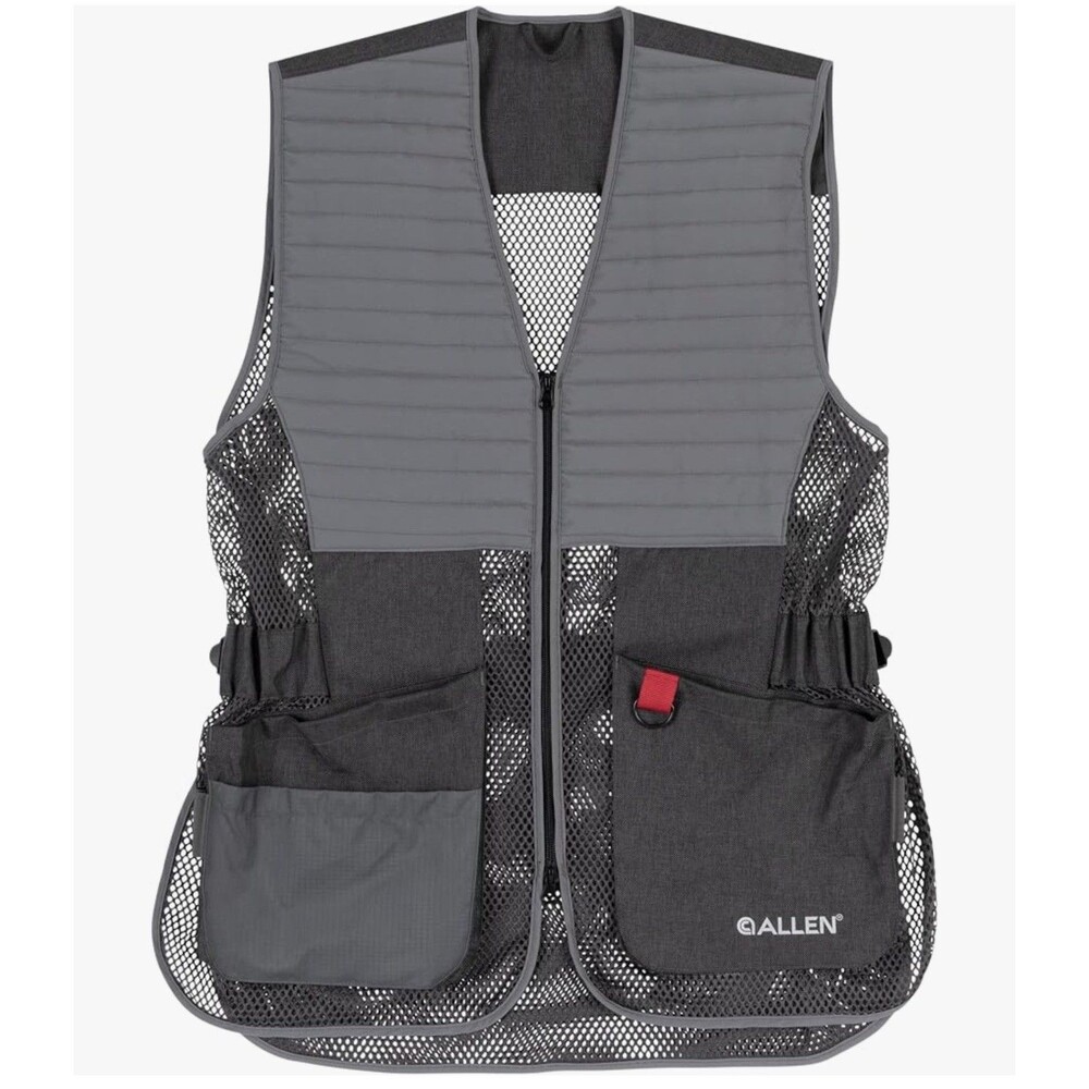 Allen Company Men's Competitor Shooting Vest – Mesh Vest with Moveable XL